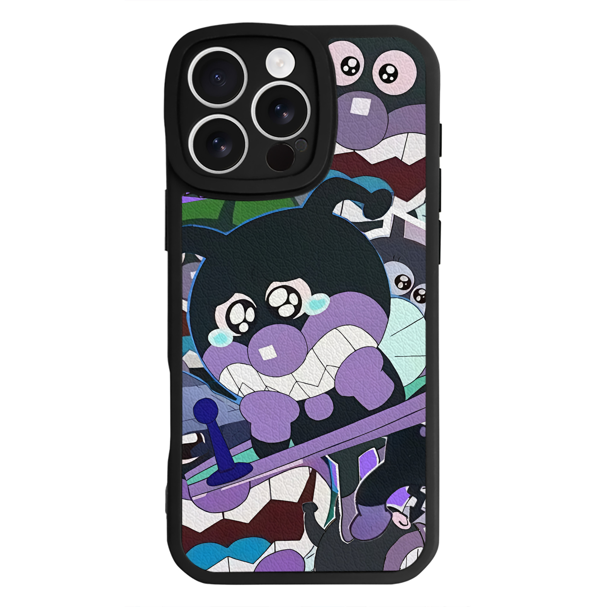 （画像用） アンパンマン Anpanman 【iPhone 16シリーズ対応】シリコンスマホケース（レザー調） 材質：シリコン